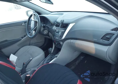 2016 Hyundai Accent Se z USA, uszkodzony, nr VIN KMHCT4AE6GU013484